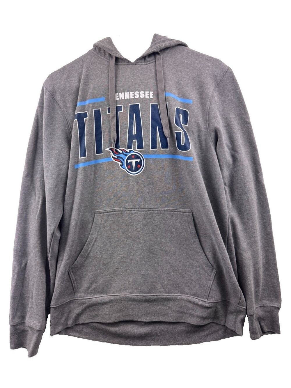 Tennessee Titans NFL Team Apparel Men's Pullover Hoodie Size Medium Grey